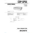 SONY CDPSP55 Service Manual