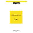 ZANUSSI ZGM77ITX Owners Manual