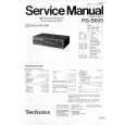TECHNICS RSB605 Service Manual