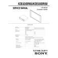 SONY KDE42XBR950 Service Manual
