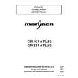 MARYNEN CM181APLUS Owners Manual