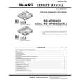 SHARP MDMT99HS Service Manual