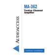 AUDIOACCESS MA-362 Manual de Servicio