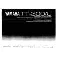 YAMAHA TT300/U Manual de Usuario