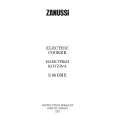 ZANUSSI Z66BME Owners Manual
