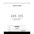 HARMAN KARDON AVR335 Owners Manual