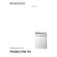 ROSENLEW PASSELIRW761 Owners Manual