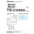PIONEER TS-CX900/XCN/ES Instrukcja Serwisowa