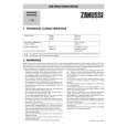 ZANUSSI T732 Owners Manual