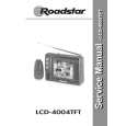 ROADSTAR LCD4004TFT Instrukcja Serwisowa