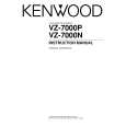 KENWOOD VZ-7000N Owners Manual