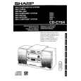 SHARP CDC75H Owners Manual