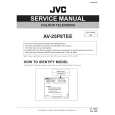 JVC AV25P8TEE Service Manual