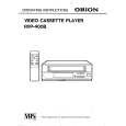 ORION RVP400B Owners Manual