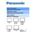 PANASONIC CT25L8 Owners Manual