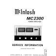 MCINTOSH MC2300 Service Manual