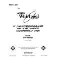 WHIRLPOOL SF0100ERW2 Parts Catalog