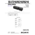 SONY SSRS210 Service Manual