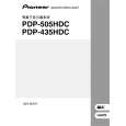 PIONEER PDP-505HDC/WA Owners Manual