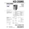 SONY HCDZX50MD Instrukcja Serwisowa
