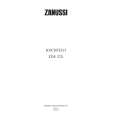 ZANUSSI ZDE32X Owners Manual