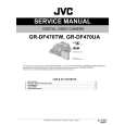 JVC GR-DF470UA Service Manual