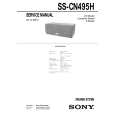 SONY SSCN495H Service Manual