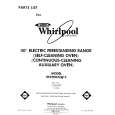WHIRLPOOL RF4900XLW2 Parts Catalog