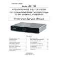 INFINITY HS100 Service Manual