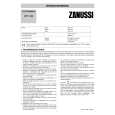 ZANUSSI ZWT2100 Owners Manual