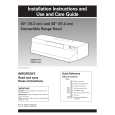 WHIRLPOOL GZ8330XLS0 Installation Manual