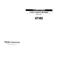 TOSHIBA KT-R2 Owners Manual