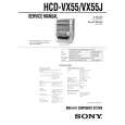 SONY HCD-VX55 Service Manual