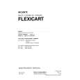 SONY FLEXICART Instrukcja Serwisowa