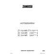 ZANUSSI ZT 154 MR Owners Manual