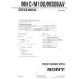 SONY MHCM300AV Service Manual
