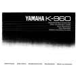 YAMAHA K960 Owners Manual