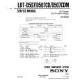 SONY LBT-D507CDM Instrukcja Serwisowa