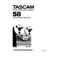 TEAC TASCAM58 Owners Manual