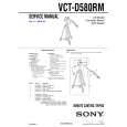 SONY VCTD580RM Instrukcja Serwisowa