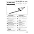 MCCULLOCH Foliage 6-60 + Ceppo da 6 coltelli Owners Manual