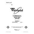 WHIRLPOOL 3CEP2910BW0 Parts Catalog