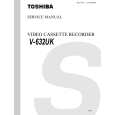 TOSHIBA V-632UK Instrukcja Serwisowa