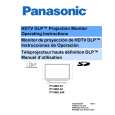 PANASONIC PT50DL54 Manual de Usuario