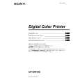 SONY UP-DR100 Owners Manual