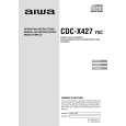 AIWA CDC-X427 Manual de Usuario