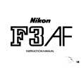 NIKON F3AF Owners Manual