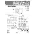 SONY XOD301CD Service Manual