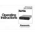 PANASONIC WXRP800 Owners Manual