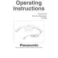 PANASONIC EV328 Instrukcja Obsługi